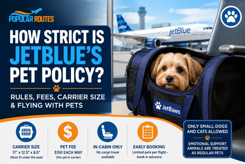 How Strict Is JetBlue's Pet Policy (2026 Guide)