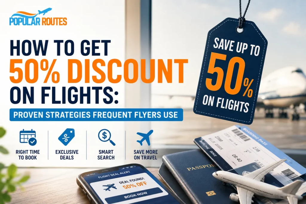 How to Get 50 Discount on Flights Proven Strategies Frequent Flyers