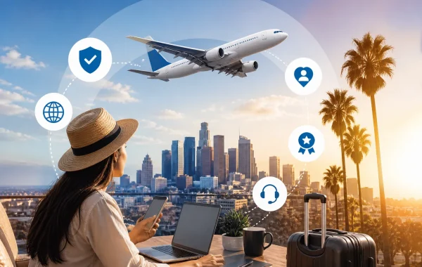 flight booking agency in Los Angeles